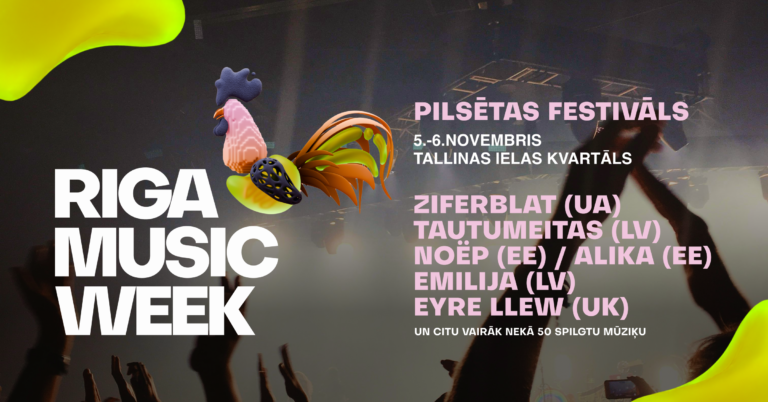 Riga Music Week draws 1,126 artist applications from 89 countries Riga Music Week draws 1,126 artist applications from 89 countries